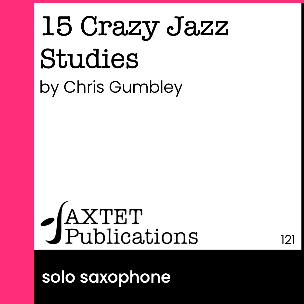 15 Crazy Jazz Studies sheet music cover