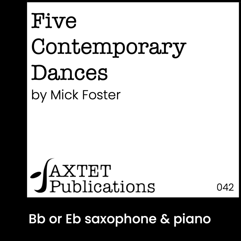 five-contemporary-dances-saxtet-publications