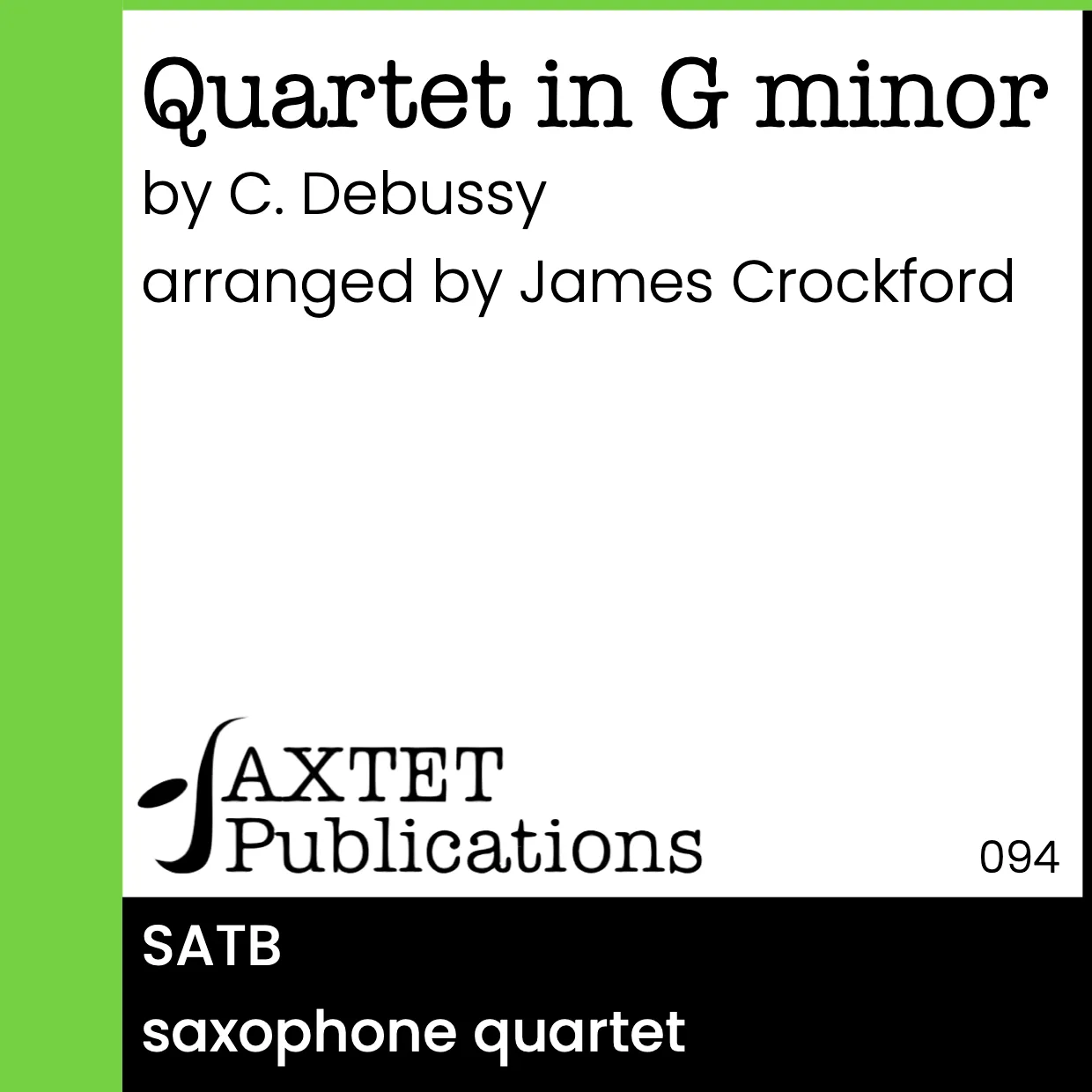 Quartet in G minor, Opus 10