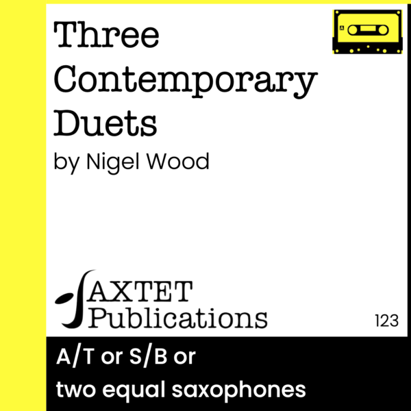 Three Contemporary Duets Saxtet Publications