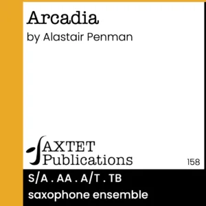 Arcadia (Saxophone Ensemble)