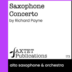 Saxophone Concerto