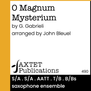 O Magnum Mysterium