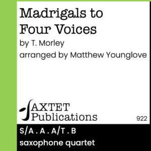 Madrigals to Four Voices
