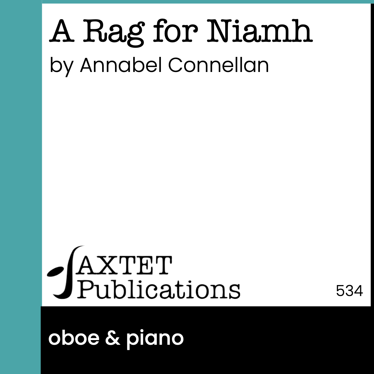 A Rag for Niamh - Oboe Piano