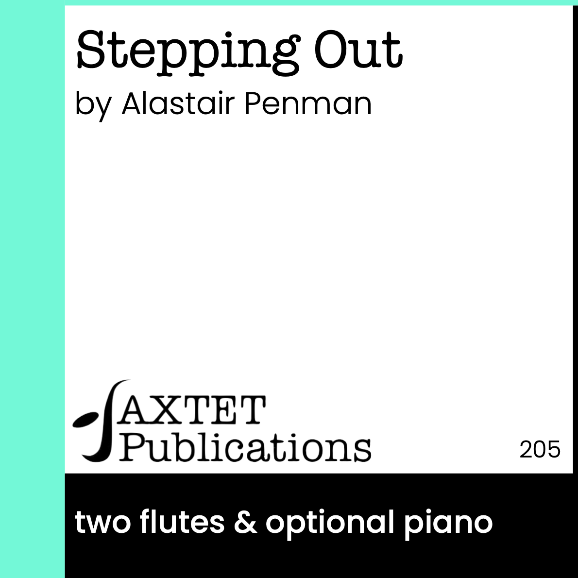 Cover 205 - Stepping Out - Flute Duet Piano Cover