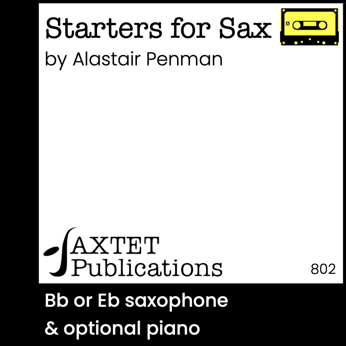 Cover 802 - Starters for Sax - Saxophone Piano.1