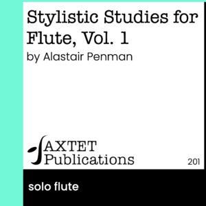 Stylistic Studies for Flute, Volume 1