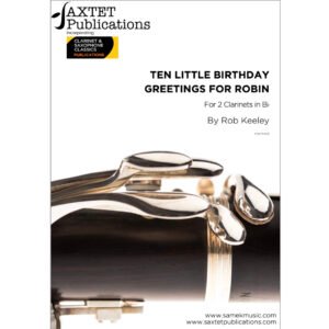 Ten Little Birthday Greetings for Robin