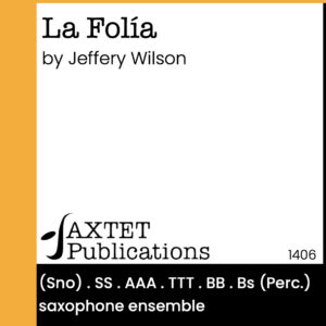 la folia by jeffery wilson