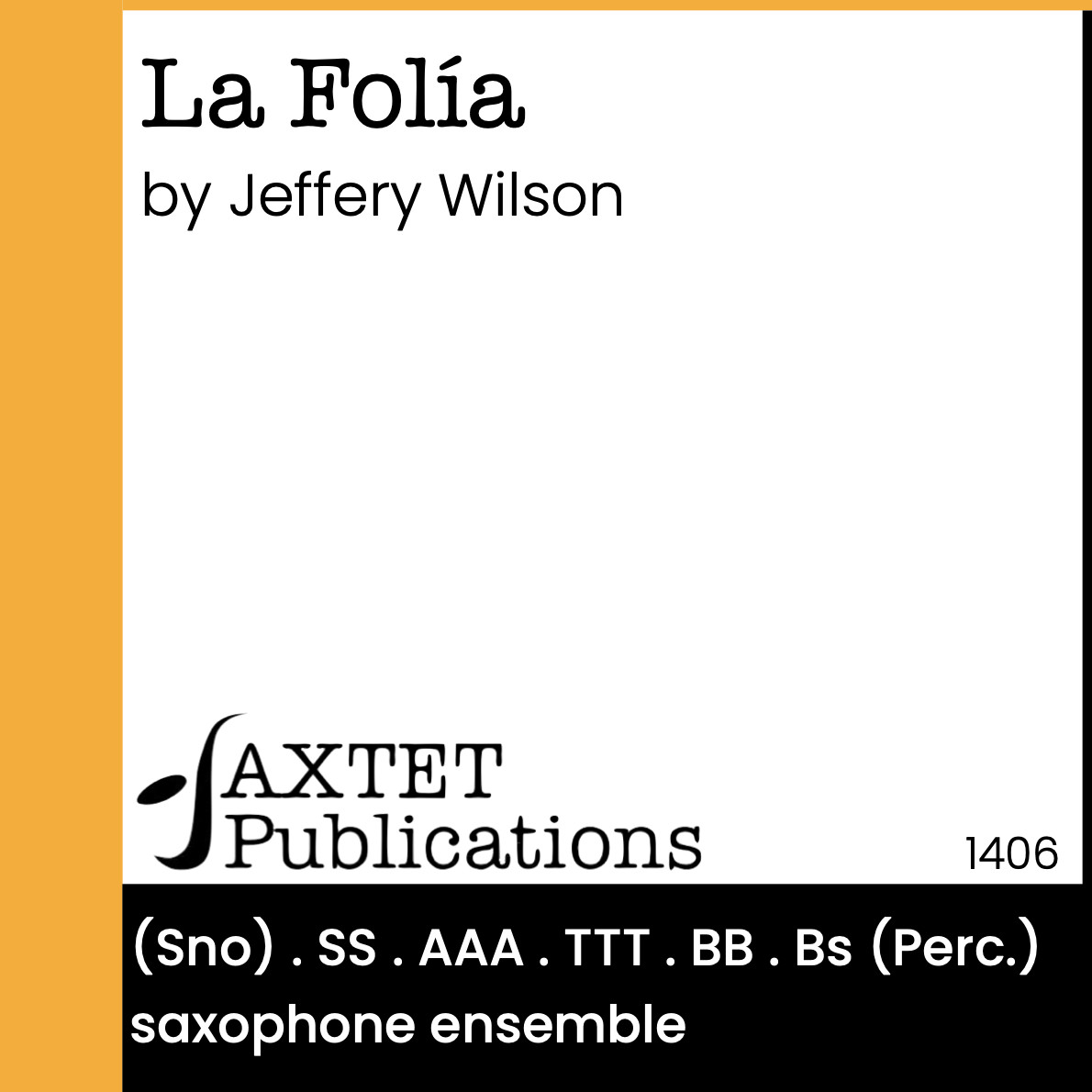 la folia by jeffery wilson